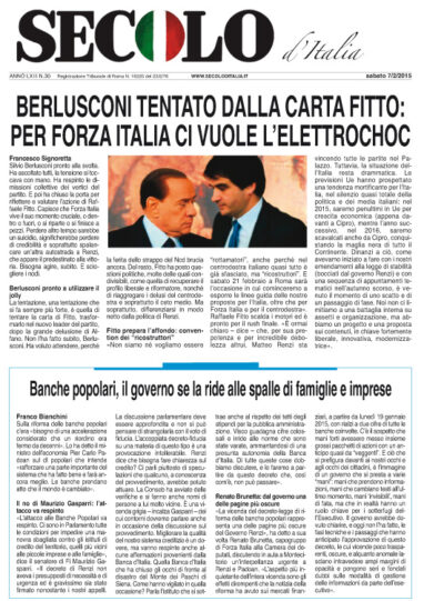 Sabato 7 febbraio 2015