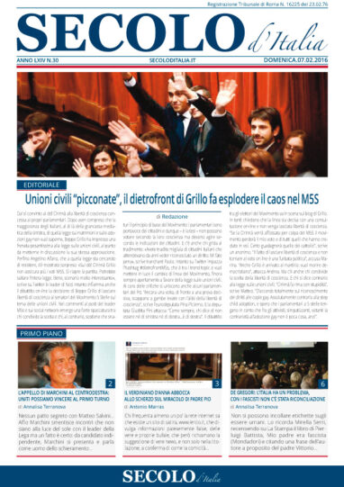 Domenica 7 febbraio 2016