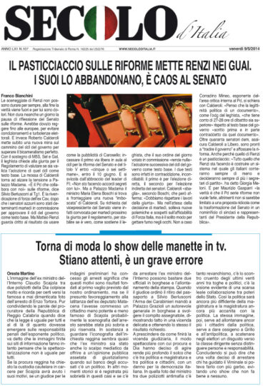 Venerdì 9 maggio 2014