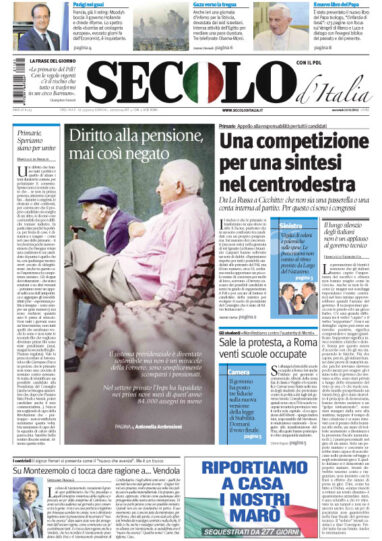 Mercoledì 21 novembre 2012