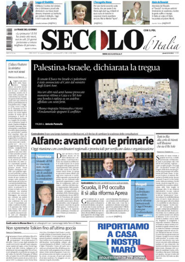 Giovedì 22 novembre 2012