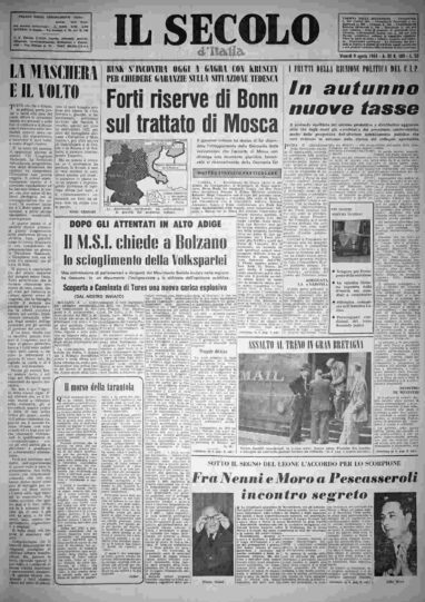 venerdì 9 agosto 1963