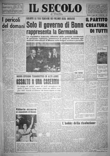domenica 11 agosto 1963