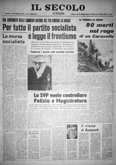 giovedì 5 settembre 1963