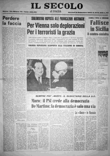 giovedì 12 settembre 1963