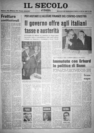 giovedì 26 settembre 1963