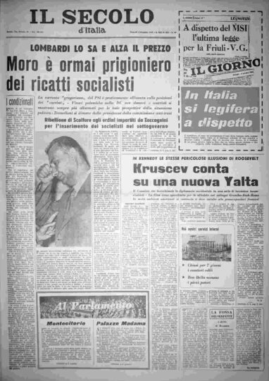 venerdì 4 ottobre 1963