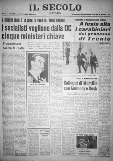 martedì 8 ottobre 1963