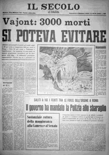 venerdì 11 ottobre 1963