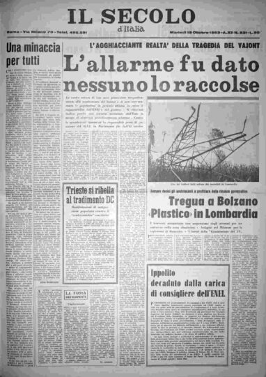 martedì 15 ottobre 1963