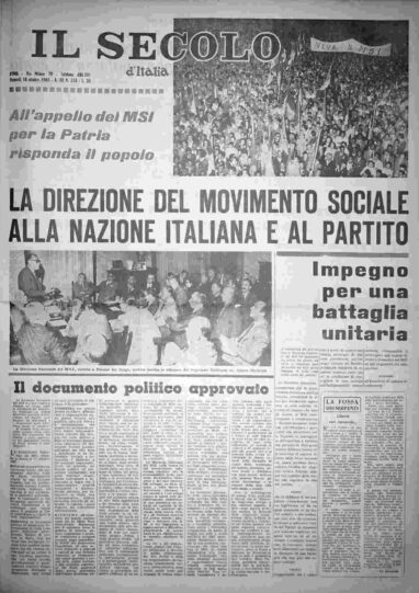 venerdì 18 ottobre 1963
