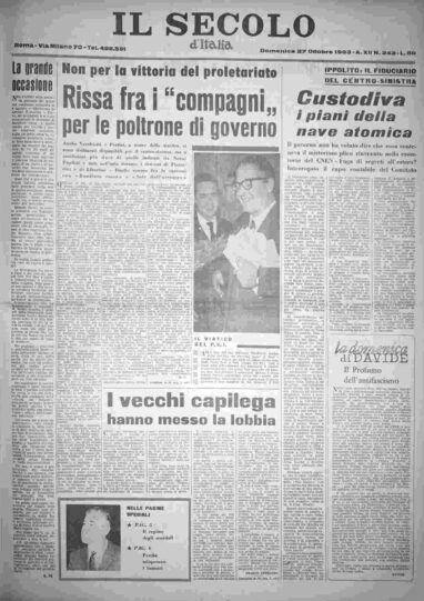 domenica 27 ottobre 1963