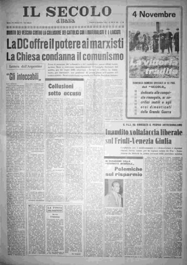 venerdì 1 novembre 1963
