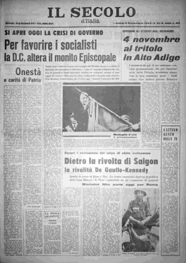 martedì 5 novembre 1963