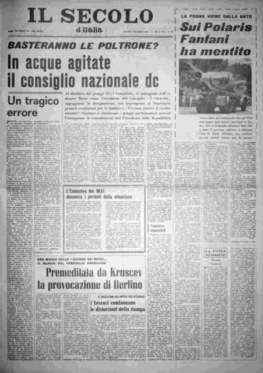 giovedì 7 novembre 1963