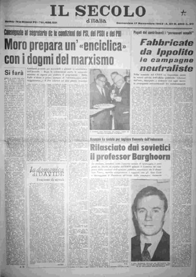 domenica 17 novembre 1963