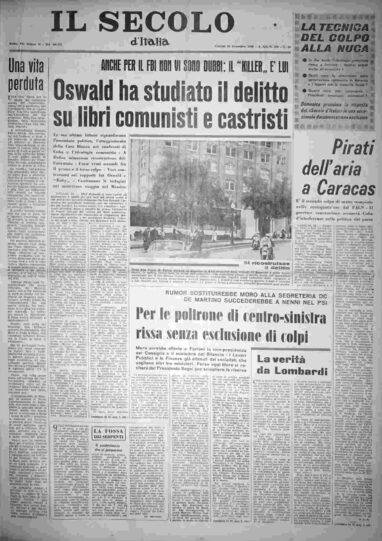 venerdì 29 novembre 1963