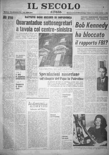 domenica 8 dicembre 1963