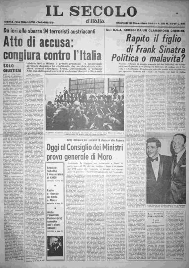 martedì 10 dicembre 1963