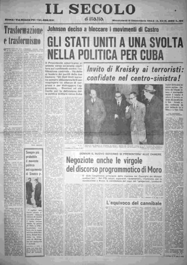 mercoledì 11 dicembre 1963