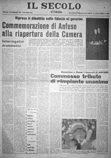 martedì 17 dicembre 1963