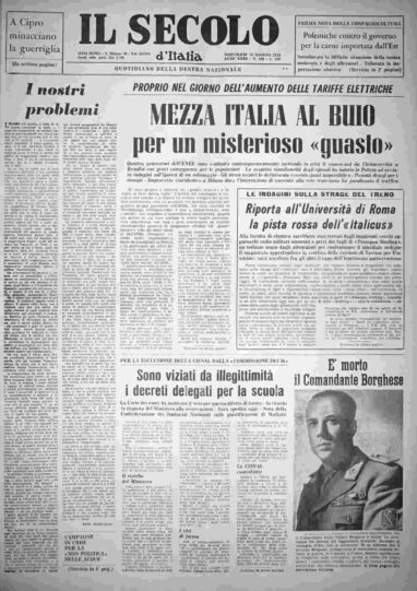 mercoledì 28 agosto 1974