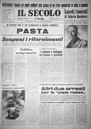 sabato 31 agosto 1974