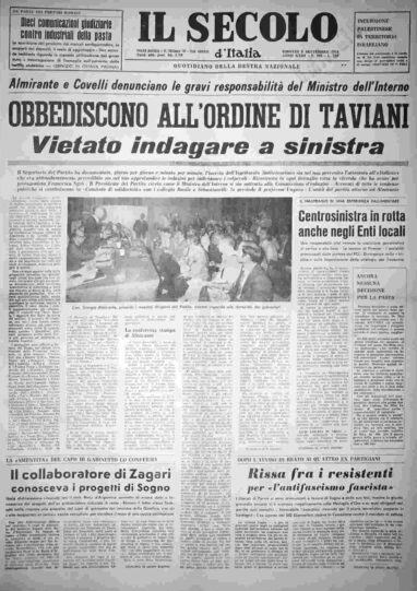giovedì 5 settembre 1974