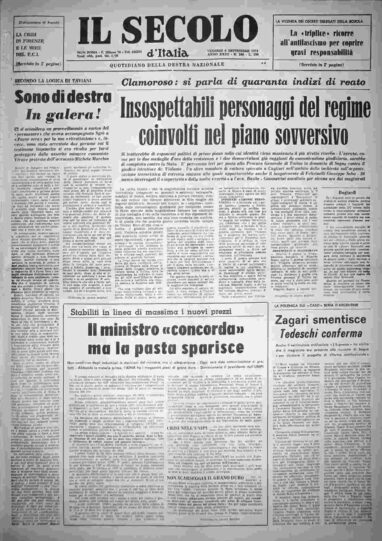 venerdì 6 settembre 1974