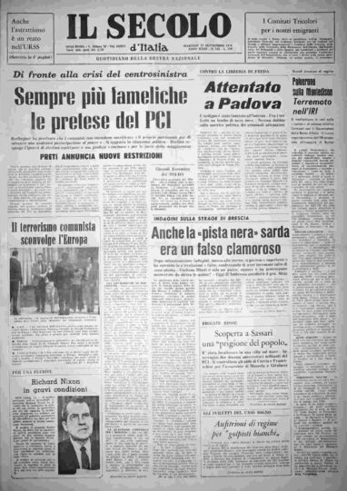 martedì 17 settembre 1974
