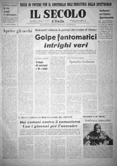 domenica 29 settembre 1974