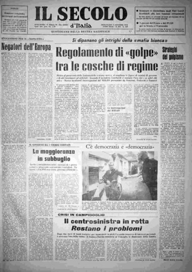 mercoledì 2 ottobre 1974