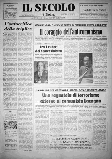 venerdì 11 ottobre 1974