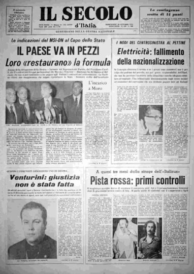 mercoledì 30 ottobre 1974