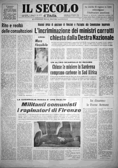 giovedì 31 ottobre 1974