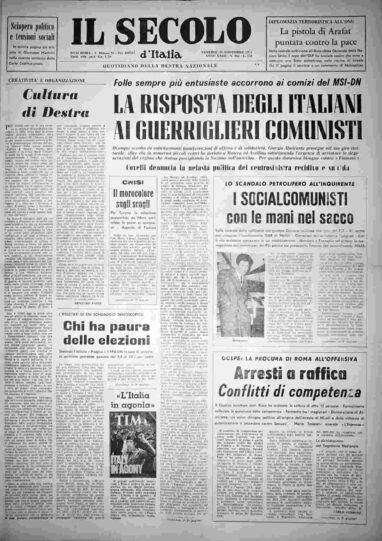 venerdì 15 novembre 1974