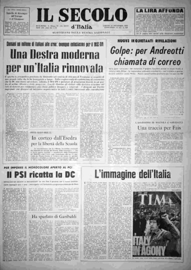 sabato 16 novembre 1974
