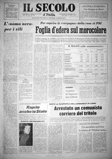 mercoledì 20 novembre 1974