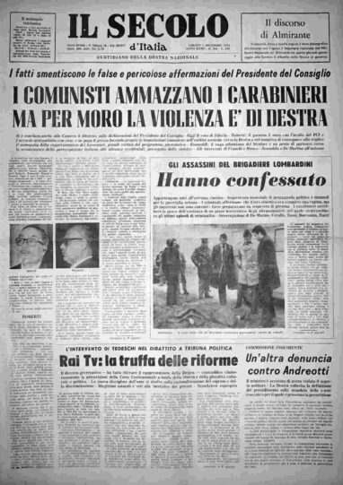 sabato 7 dicembre 1974