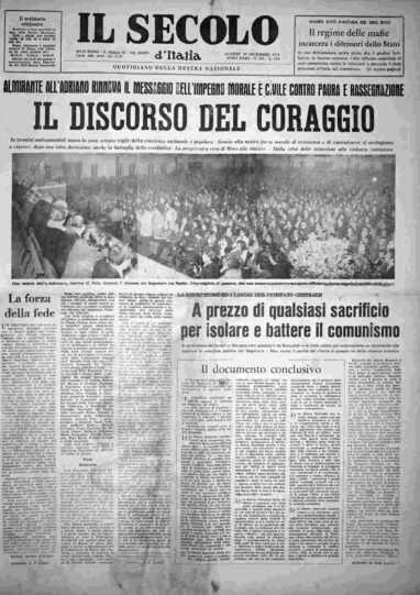 lunedì 16 dicembre 1974