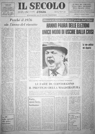 sabato 3 gennaio 1976