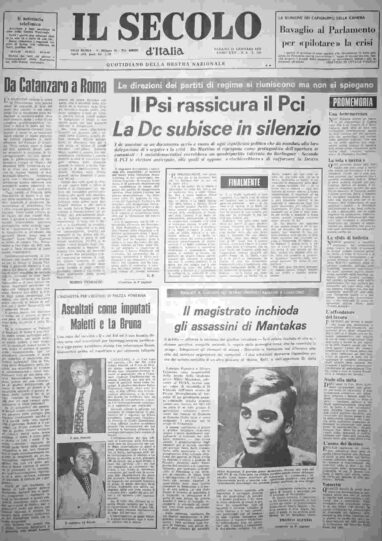 sabato 10 gennaio 1976