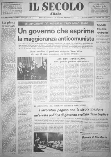 mercoledì 14 gennaio 1976