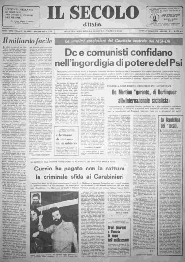 martedì 20 gennaio 1976