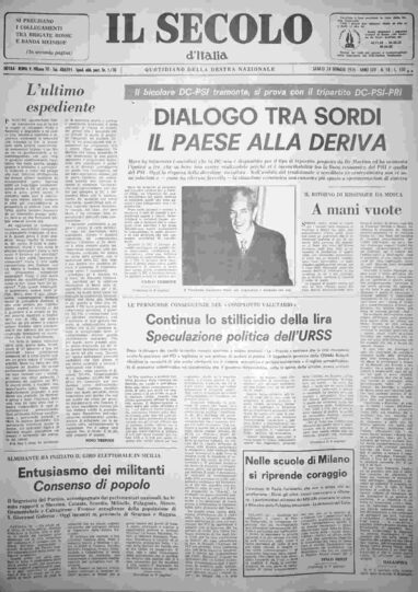 sabato 24 gennaio 1976
