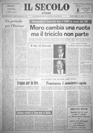 domenica 25 gennaio 1976