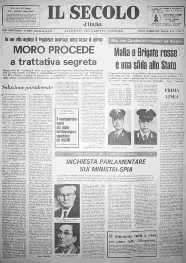 mercoledì 28 gennaio 1976