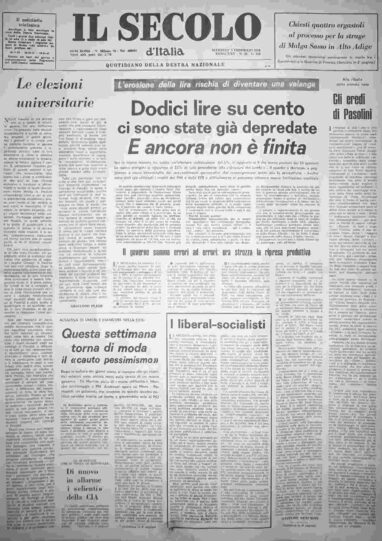 martedì 3 febbraio 1976