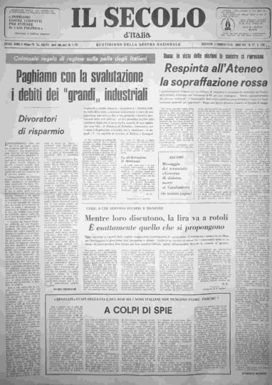 mercoledì 4 febbraio 1976