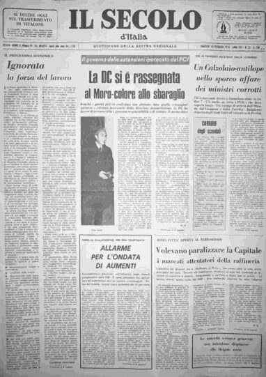 martedì 10 febbraio 1976